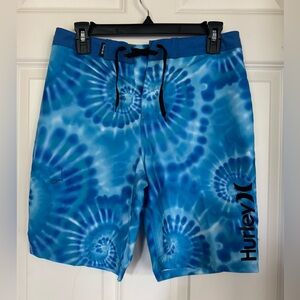 Hurley tie dye board shorts